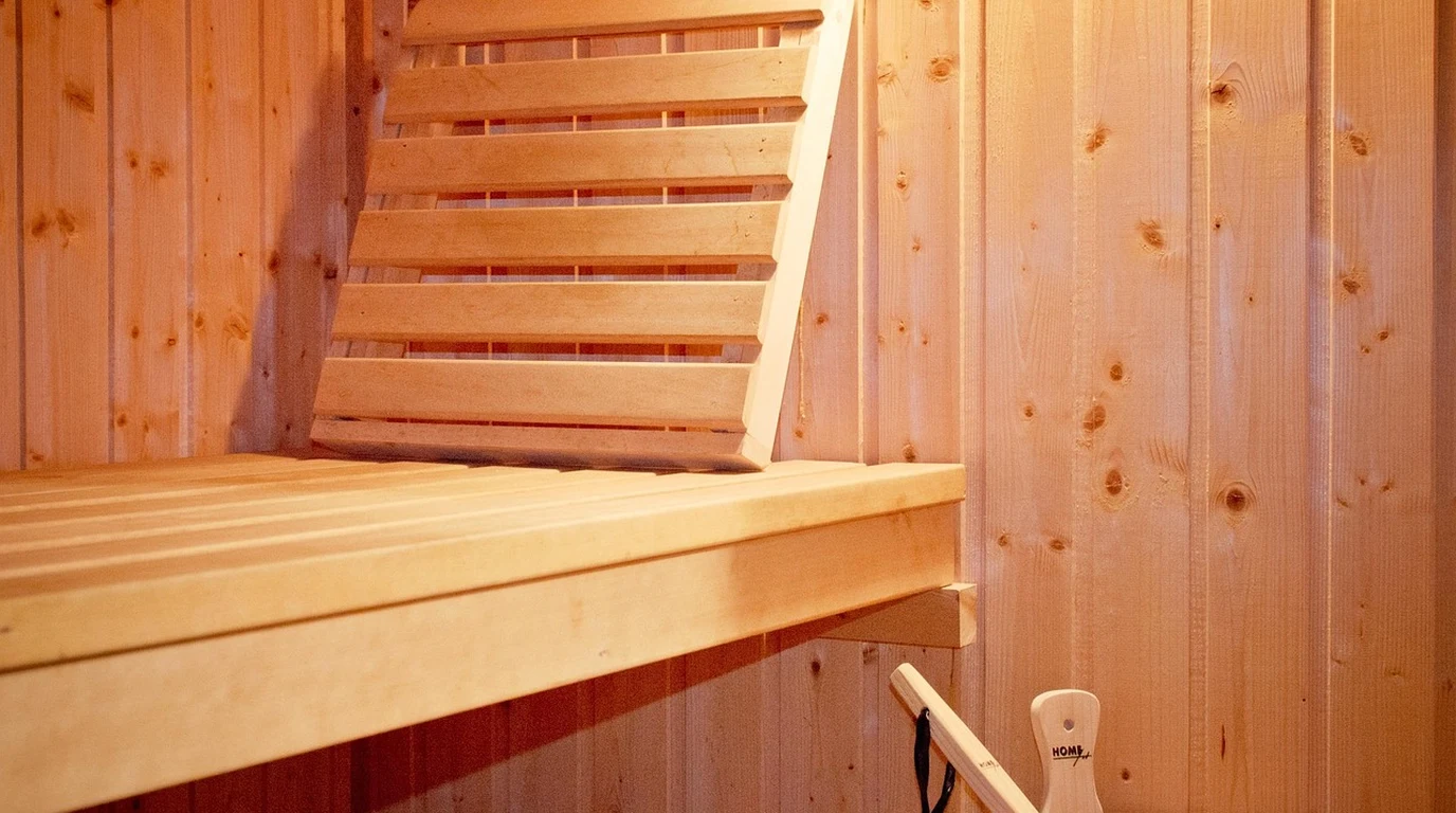 Luxury Canadian Western Red Cedar far-infrared sauna with ultra-low EMF carbon panel heating arrays